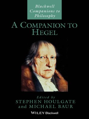 cover image of A Companion to Hegel